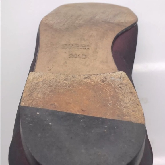 GUCCI Equestrian Horse Bit Ballet Flats ITALY 9.5M - Picture 11 of 14